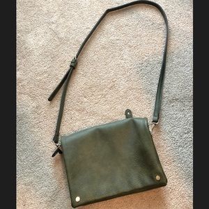 Army green cross-body